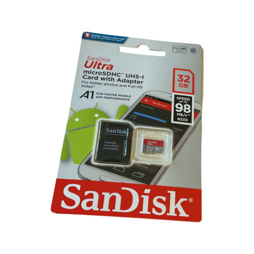 Micro SDHC C10 8GB c/w SD Adaptor