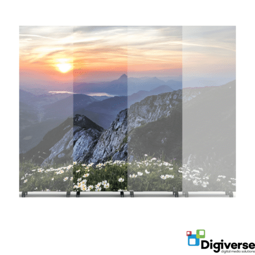 *PREORDER* GOB DV-LED Freestanding Totem (800 cd/m²) - 4x1 Column