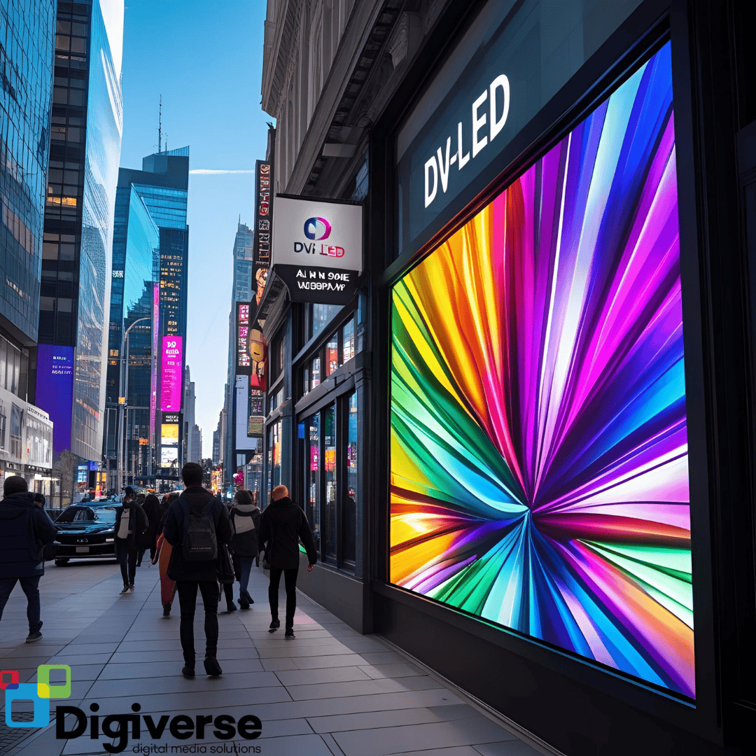 DV-LED All-in-One Window Displays - Digiverse