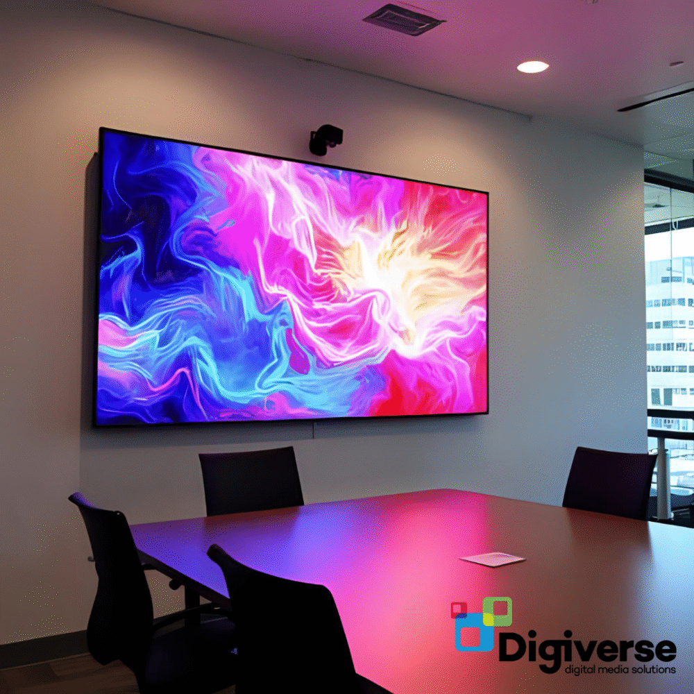 138" Fine Pitch LED Presentation Video Wall - Digiverse