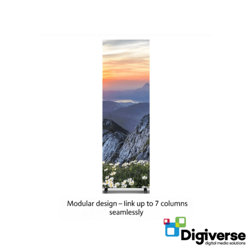 DV-LED Freestanding Totem (2,200 cd/m²) - 1x1 Column