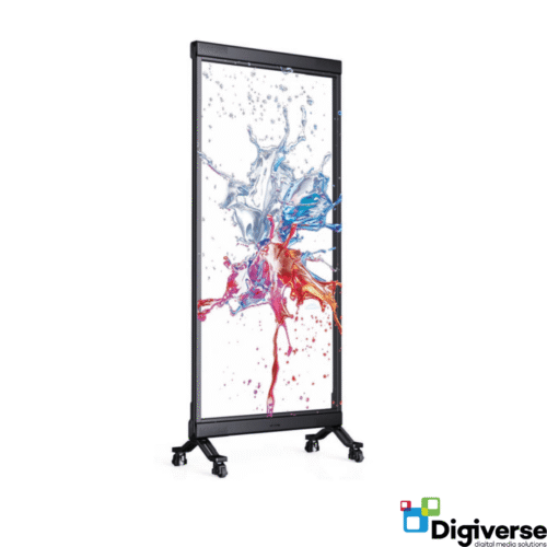 **PREORDER** Indoor Transparent DV-LED Freestanding Totems - 2x1 Column