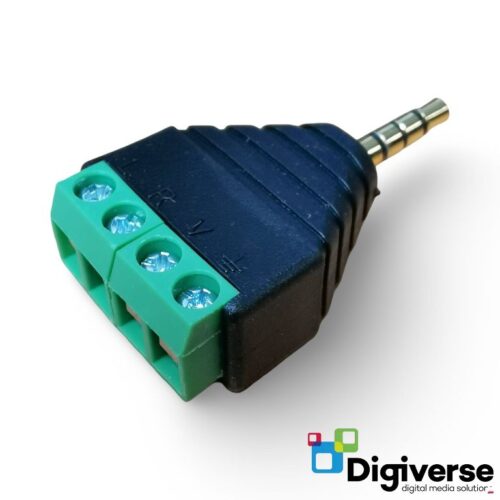 2.5mm TRRS Connector to Wired Connections