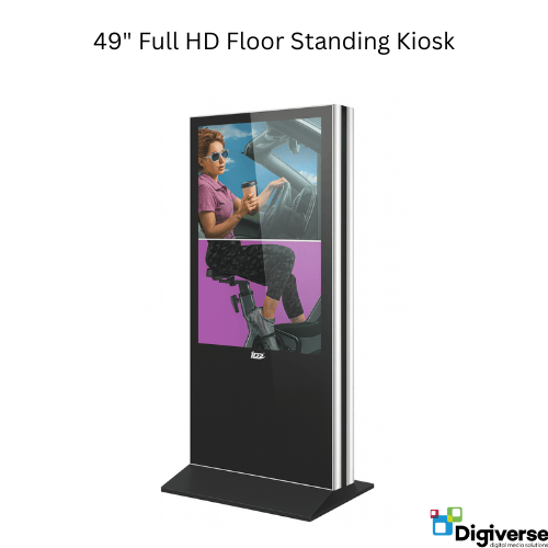 49" Full HD Floor Standing Kiosk