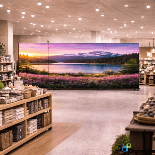 GOB P1.8 DV-LED Freestanding Totem (800 cd/m²) - 4x1 Column