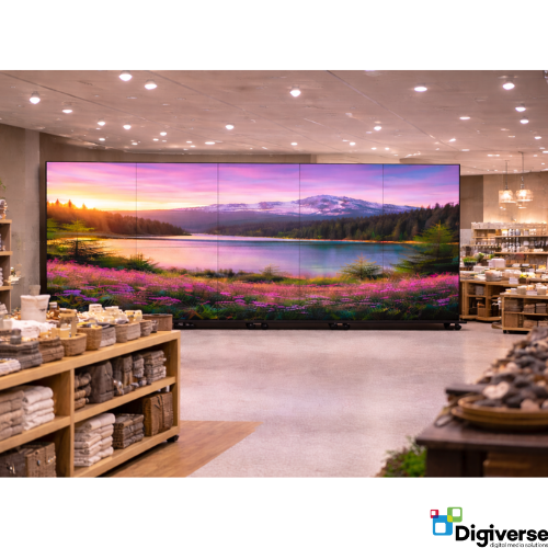 GOB P1.8 DV-LED Freestanding Totem (800 cd/m²) - 5x1 Column