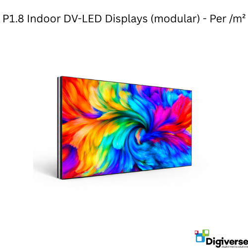 P1.8 Indoor DV-LED Displays (modular) - Per /m²