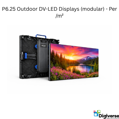 P6.25 Outdoor DV-LED Displays (modular) - Per /m²